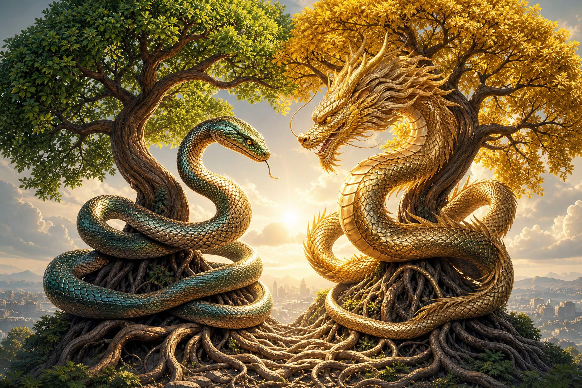 属蛇与属龙职场合作